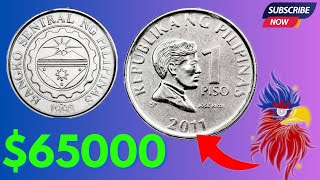 UNLOCKING THE SECRETS  What Makes the 2011🇵🇭 Philippine 1 Piso Coin Valuable [upl. by Einhapets]