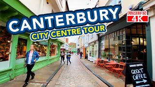 CANTERBURY  Tour of Canterbury City Centre [upl. by Weinstock387]