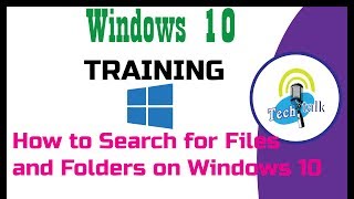 How to Search for Files and Folders on Windows 10 [upl. by Yl]