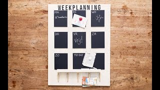 We gaan onze eigen weekplanner maken [upl. by Anaila]