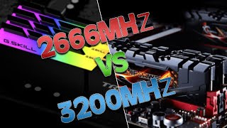 RAM 2666MHz vs 3200MHz  Speed Test [upl. by Kimberli136]