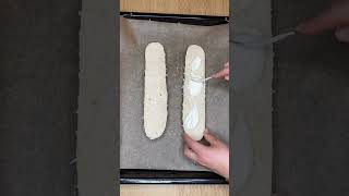 Des baguettes CHÈVRE  MIEL et THYM c’est TROP BON et FACILE à faire 🥖 [upl. by Adrial]