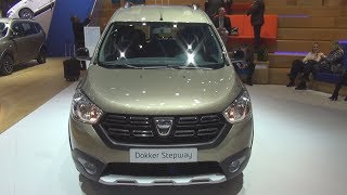 Dacia Dokker Stepway Unlimited 2 TCe 115 StartampStop 115 hp 2018 Exterior and Interior [upl. by Yawnoc]