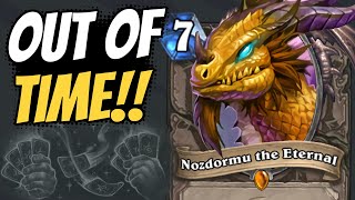 ONLY 15 SECONDS Force Nozdormu into their deck [upl. by Reivaxe]