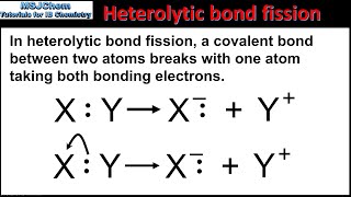 R343 Heterolytic bond fission [upl. by Timmie]