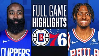 CLIPPERS at 76ERS  FULL GAME HIGHLIGHTS  March 27 2024 [upl. by Drooff]