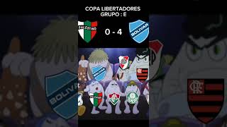 BOLÍVAR 4  0 PALESTINO COPA LIBERTADORES 2024 [upl. by Teodorico611]