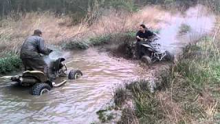 raptor 660r mudding part 1 [upl. by Nnahteb]