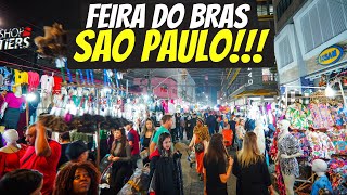 OPÇÕES DE COMPRAS NA FEIRA DA MADRUGADA DO BRÁS EM SÃO PAULO Atacado de vestido shorts blazer etc [upl. by Yarrum75]