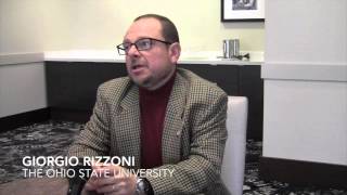 New Horizons Newsroom 2014 Giorgio Rizzoni on sustainable transportation [upl. by Aveer]