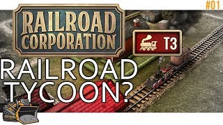 Better than Railroad Tycoon Railroad Corporation part 1 [upl. by Dnomyaw]