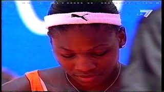 Amelie Mauresmo vs Serena Williams 2003 SF Rome [upl. by Muriel]