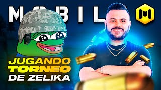 TORNEO de Zelika  Quedé TOP 4 jugando contra los MEJORES de COD mobile [upl. by Kcub347]