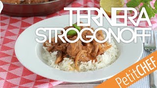 Ternera strogonoff casero  Petitchef [upl. by Olraced]