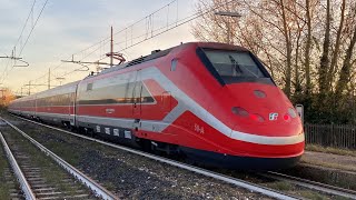 GUASTO A FAENZA FRECCIAROSSA E Intercity DEVIATI via Ravenna [upl. by Ciel]