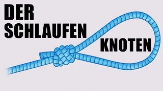 Der SchlaufenChirurgen Knoten  wie bindet man den Schlaufen Knoten Eine Anleitung [upl. by Roskes]