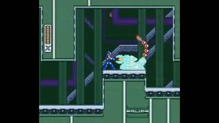 Mega Man X2 No DashMinimalist Challenge  Wire Sponge [upl. by Adnalram]