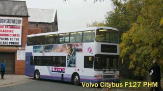 Preserved Full Kickdowns First Leeds Volvo Olympian Alexander Royale 30790 R610 JUB [upl. by Nomyar179]