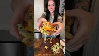 Fried Bologna Sandwich cooking shorts easyrecipe [upl. by Reube]