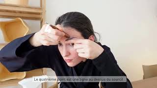 FACE POINTER COREFIT 6 points pour le front et les sourcils [upl. by Ariaic]