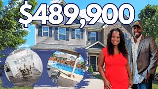 Luxury Living with Pool Paradise 142 Merrimont Drive Home Tour  Blythewood SC [upl. by Willie]