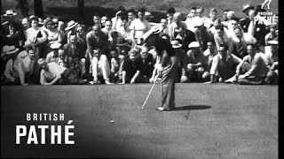 PGA Golf Championships In America AKA Us Pga Golf Champs 1948 [upl. by Harve]