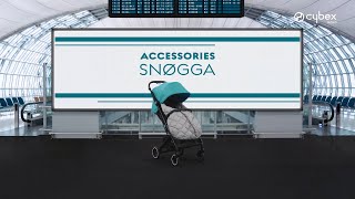 How to Attach a Snøgga Footmuff  Beezy Buggy Accessories  CYBEX [upl. by Shelah109]