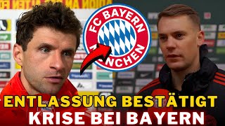 JETZT ERHÄLTLICH MANUEL NEUER UND THOMAS MÜLLER VERLASSEN BAYERN MÜNCHEN [upl. by Nnair315]