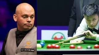 Zhao Xintong vs Stuart Bingham ᴴᴰ World Grand Prix Snooker 2019 [upl. by Orecul]