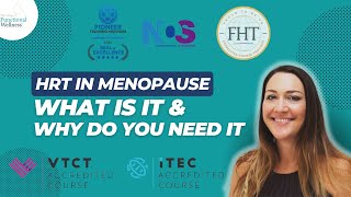 Hormone Replacement Therapy HRT When Do You Need It Menopause amp Perimenopause [upl. by Ellennaj572]