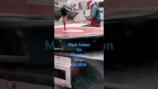 Billionaire Mark Cuban On Minimum WAGE 20h markcuban california fastfood [upl. by Ornas]