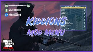 GTA V Online 167 Mod Menu  Kiddions Menu v099  BEST MOD MENU  Money Drops RP Loop LATEST [upl. by Air788]