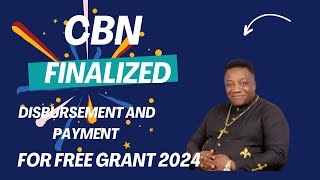 Disbursement and payment mode for the UAAG grant have been finalized with CBN [upl. by Akemat]