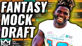 2023 Fantasy Football Mock Draft  12 Team  PPR Pick 6 [upl. by Kerns980]