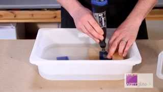 How To Drill a Hole in Glass using a Dremel [upl. by Hogan]