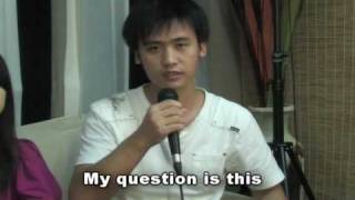 A Chinese asking Bro Eli about God heaven and hell [upl. by Esilram612]