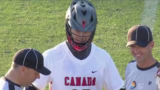 Canada vs Haudenosaunee Mens World Lacrosse Championship 2023 Pool play [upl. by Gardia]