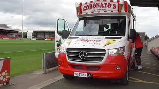 Crewe Alexandra and Whitby Morrison Ice Cream Van Challenge  Zanzala v Pickering [upl. by Lindgren]