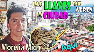 ¡Encuentro los TESOROS de MORELIA Michoacán y las LLAVES de la Ciudad en ESTE antiguo LUGAR [upl. by Zarla]