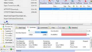 HowTo Use BitTorrent File Sharing Technology with the Free Torrent quotClientquot Program BitComet [upl. by Imehon272]