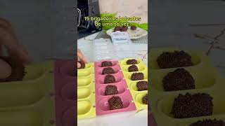 Olha essa Dica  15 brigadeiros😱 de uma vez só confeiteiros diy [upl. by Anuaf]