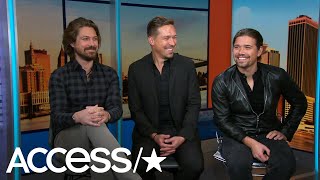 Hanson Brothers Look Back At MMMBop 20 Years Later  Access [upl. by Eissen990]