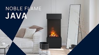 JAVA OptiMyst von Noble Flame – Elektrokamin mit realistischem 3DFlammeneffekt [upl. by Noseaj]