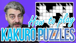 How to play Kakuro puzzles walkthrough of an intermediate 10×10 puzzle [upl. by Carl]