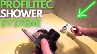 NEW PROFILITEC Shower System  Shower Build Part 1 [upl. by Naima]