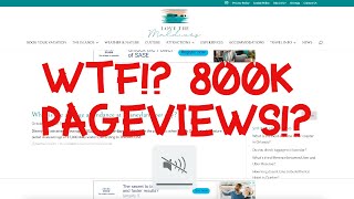 🤯 Complete trash site with 800k pageviews and 300k pages indexed WTF [upl. by Recnal383]