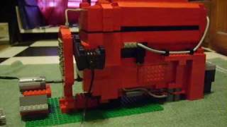 Large LEGO engine InLine 4 Version 2 [upl. by Studley]