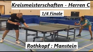 Was ein 14 Finale 🙈 Spiel der Aufschlag Spezialisten 😅 TRothkopf1543TTR  RManstein1446TTR [upl. by Suehtomit]