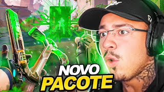 MOSTRANDO O PACOTE NOVO DE SKINS Neo Frontier DO VALORANT [upl. by Ahsieker]