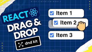 09 React Drag and Drop Using React DnD Library  Learn React Through Mini Projects [upl. by Lynnell]